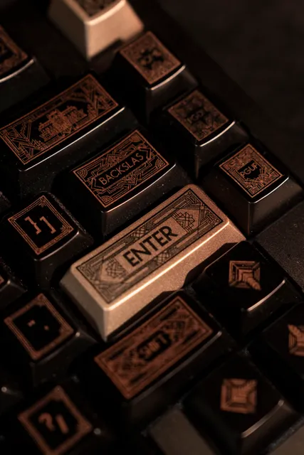 Golden Dream Keycap Set Photo 17