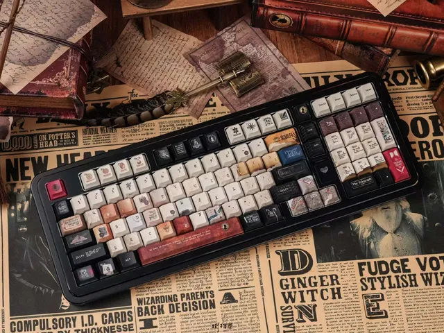 221B Cipher Notebook Keycap Set Photo 18