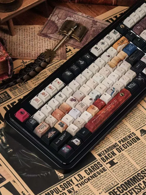 221B Cipher Notebook Keycap Set Photo 17