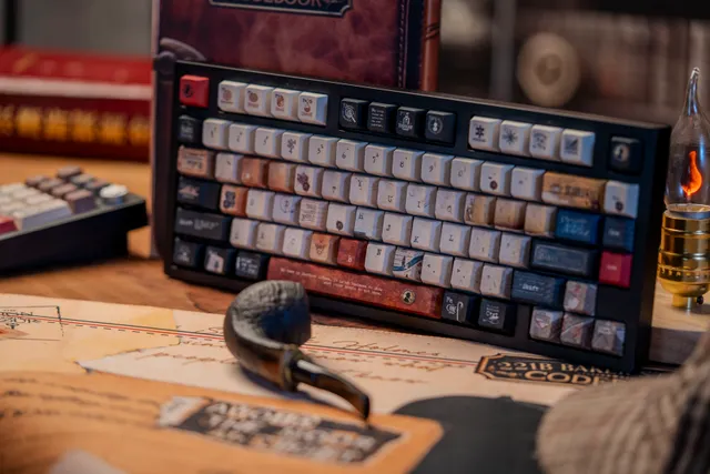 221B Cipher Notebook Keycap Set Photo 1
