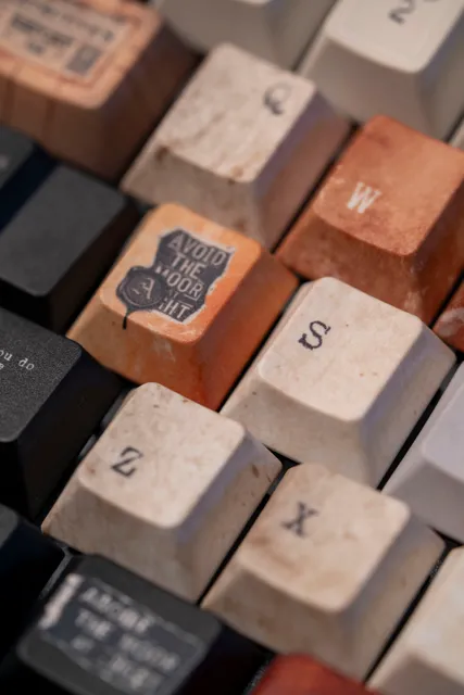 221B Cipher Notebook Keycap Set Photo 9
