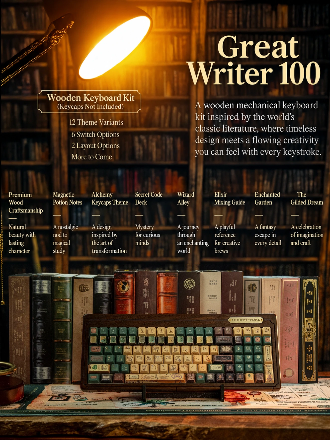 Great Writer 100 Keyboard Kit Product Details 4