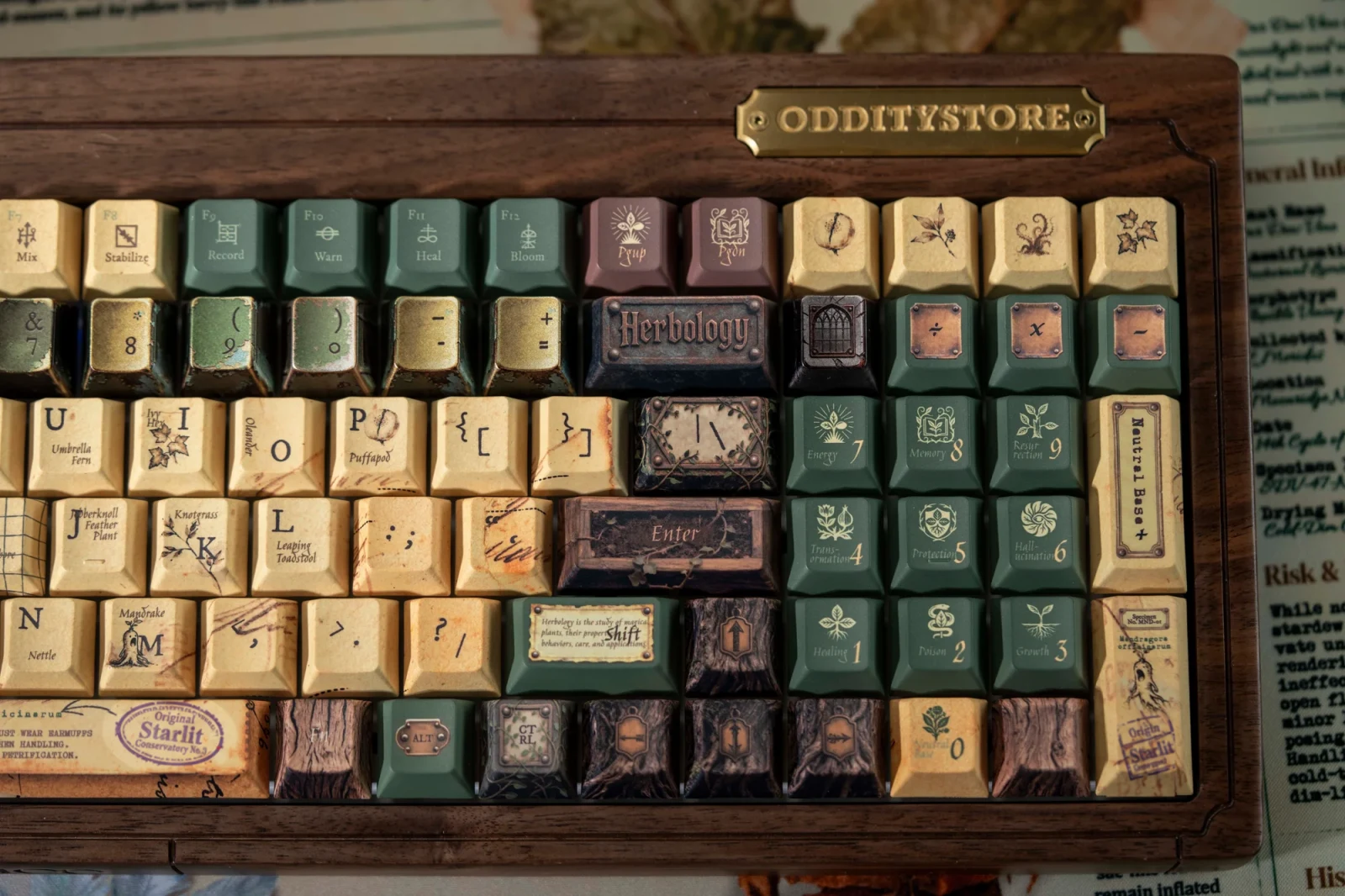Botanical Conservatory Keycap Set