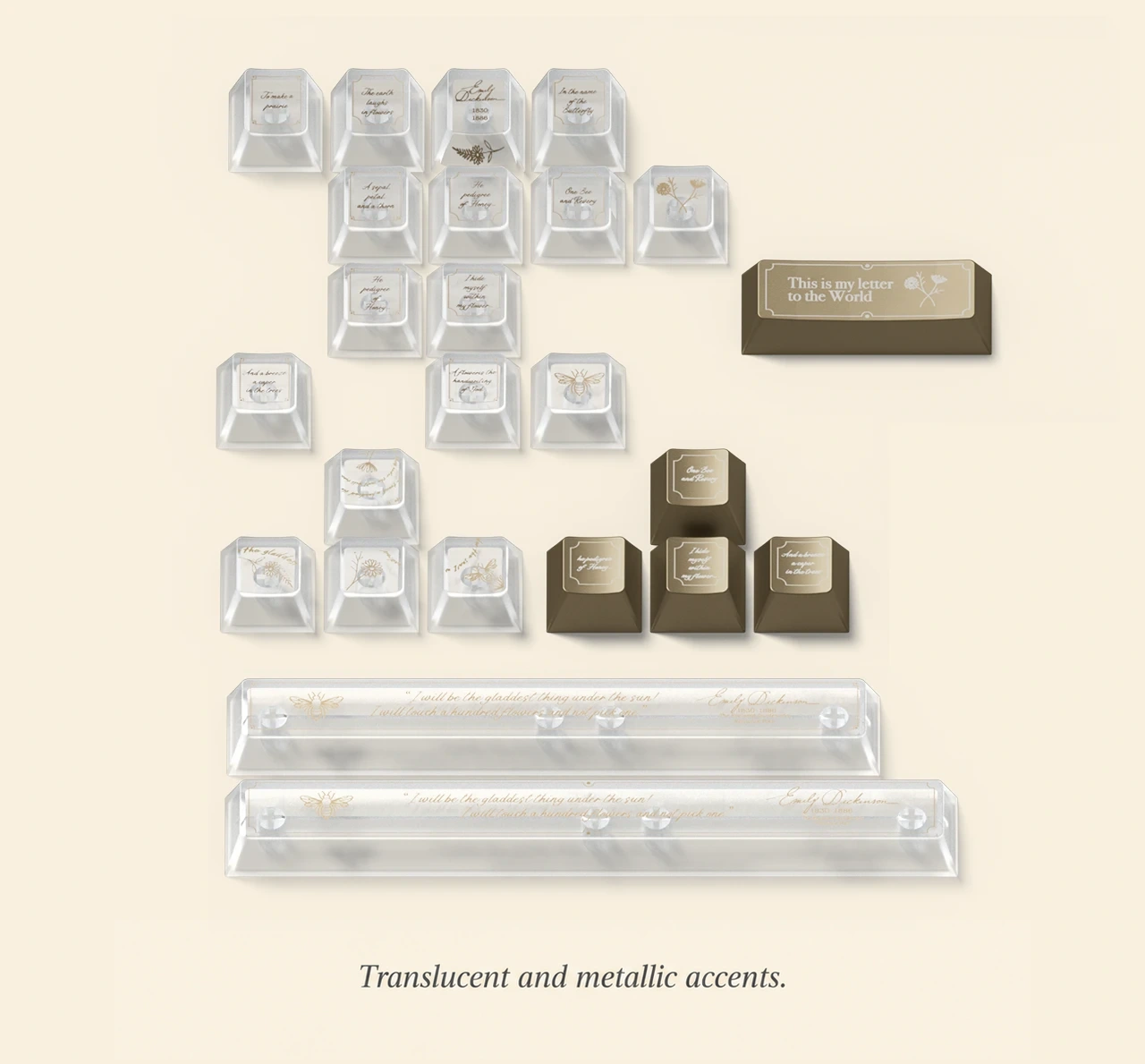 Sealed Garden Keycap Set 6