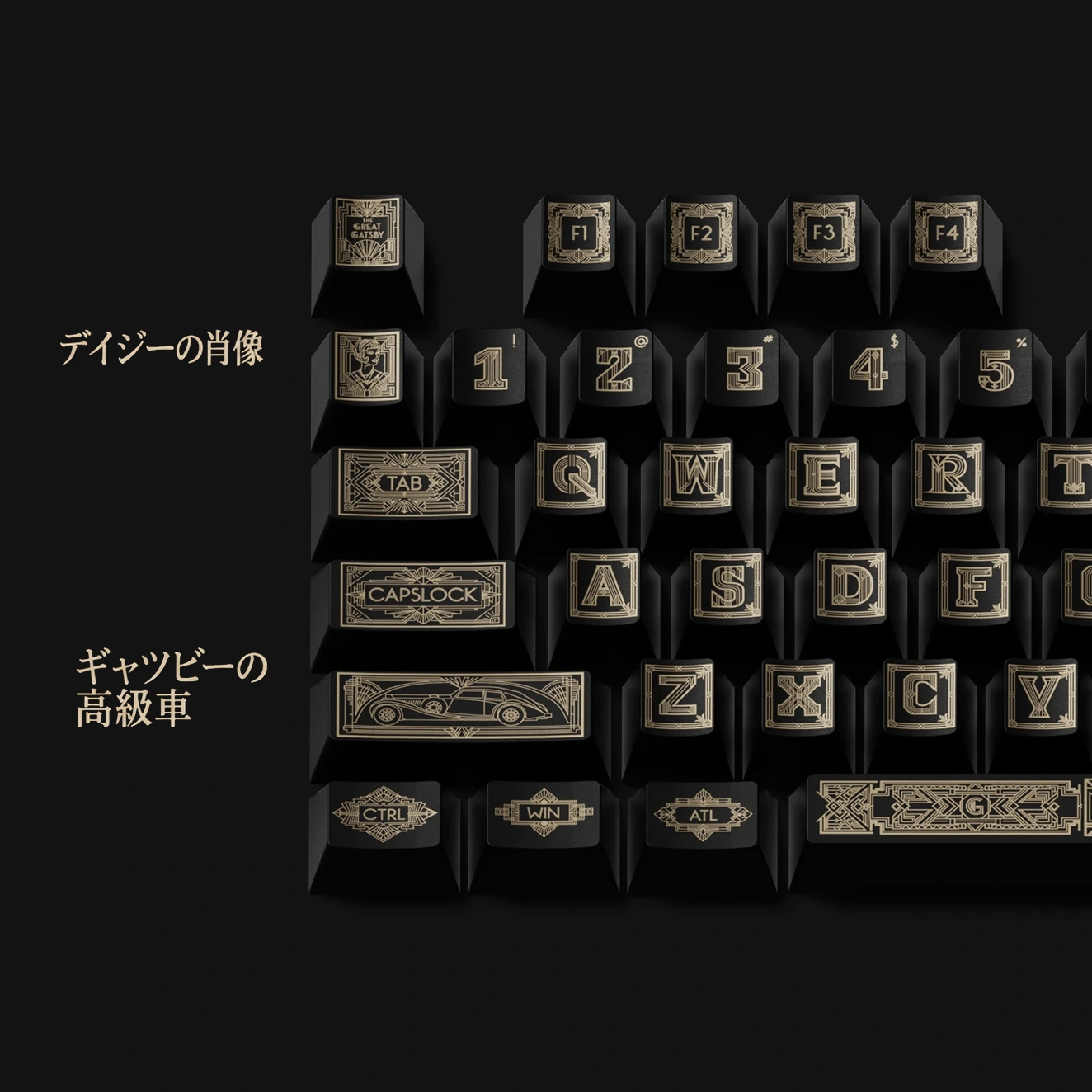 黄金の夢 キーキャップセット 製品詳細 2