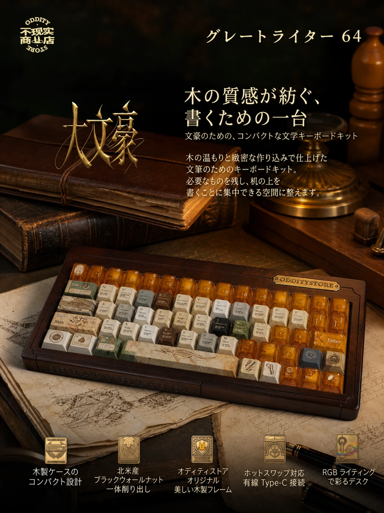 Great Writer 64 デザインストーリー 1