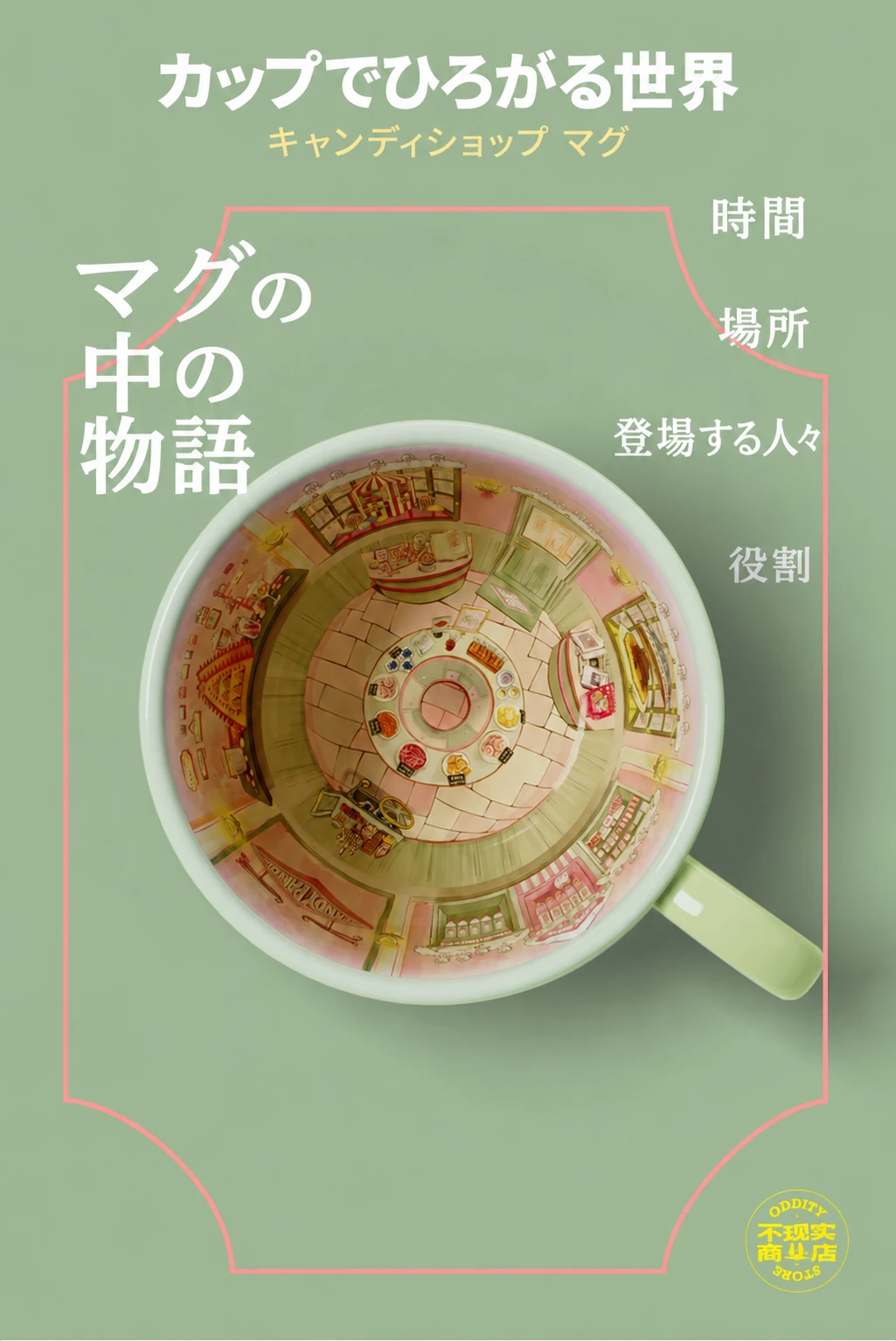 キャンディショップ マグ 製品詳細 1